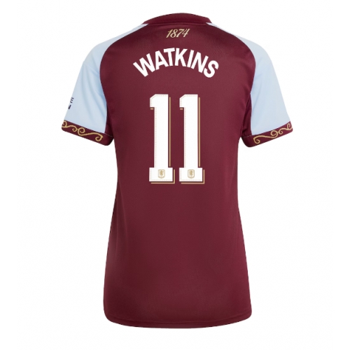 Billige Fotballdrakt Aston Villa Ollie Watkins #11 Replika Hjemmedrakt Dame 2025-26 Kortermet Billige Fotballdrakt Aston Villa Ollie Watkins #11 Replika Hjemmedrakt Dame 2025-26 Kortermet